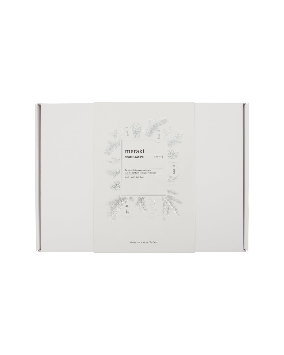 Meraki AdventCH Meadow Seife + Lotion + Silent Amber Raumduft-Diffusor + Duftkerze Geschenkbox