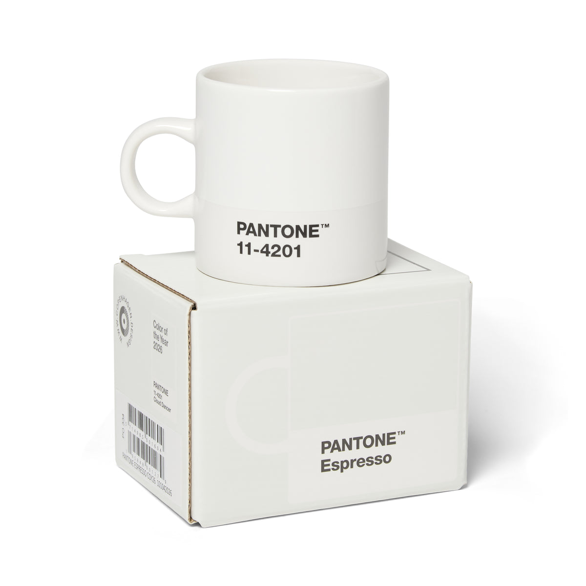 Pantone Porzellan Espressotasse Color of the Year 2026