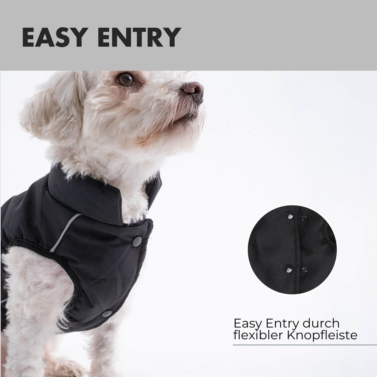 Hundejacke TONI Schwarz