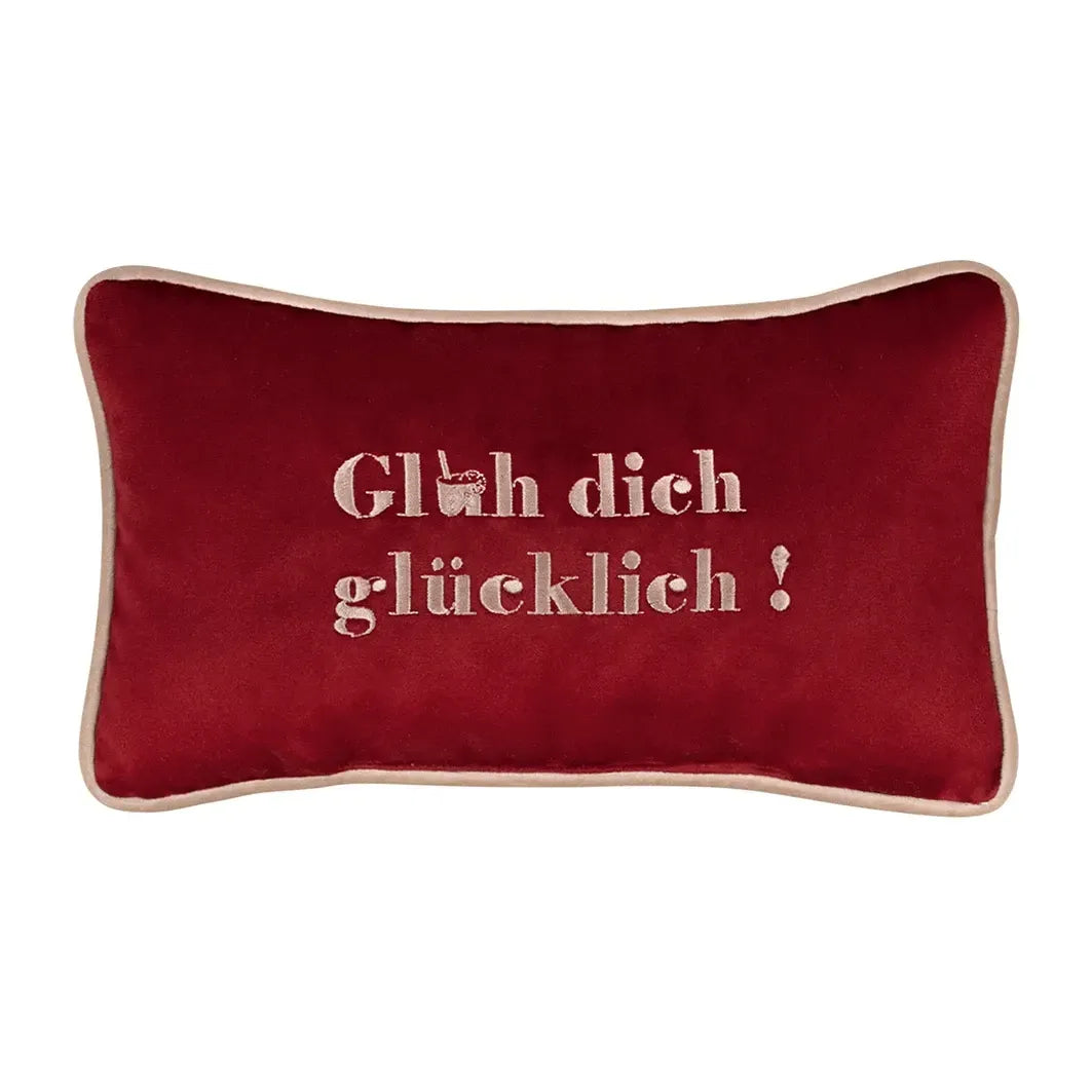 pad PETITE Kissen mit Füllung „Glüh Dich glücklich“ – Dekokissen