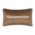 pad PETITE Kissen mit Füllung „Plätzchenvernichter“ – Dekokissen
